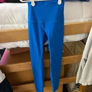 Blue lululemon leggings